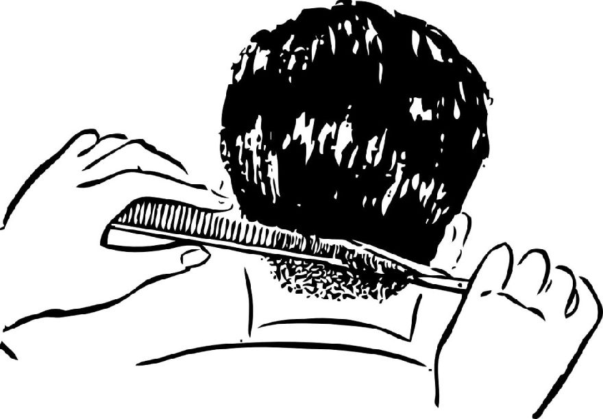 Bild mit Haarschnitt so wie es bei den besten Friseuren in Bad Sassenberg gemacht wird.